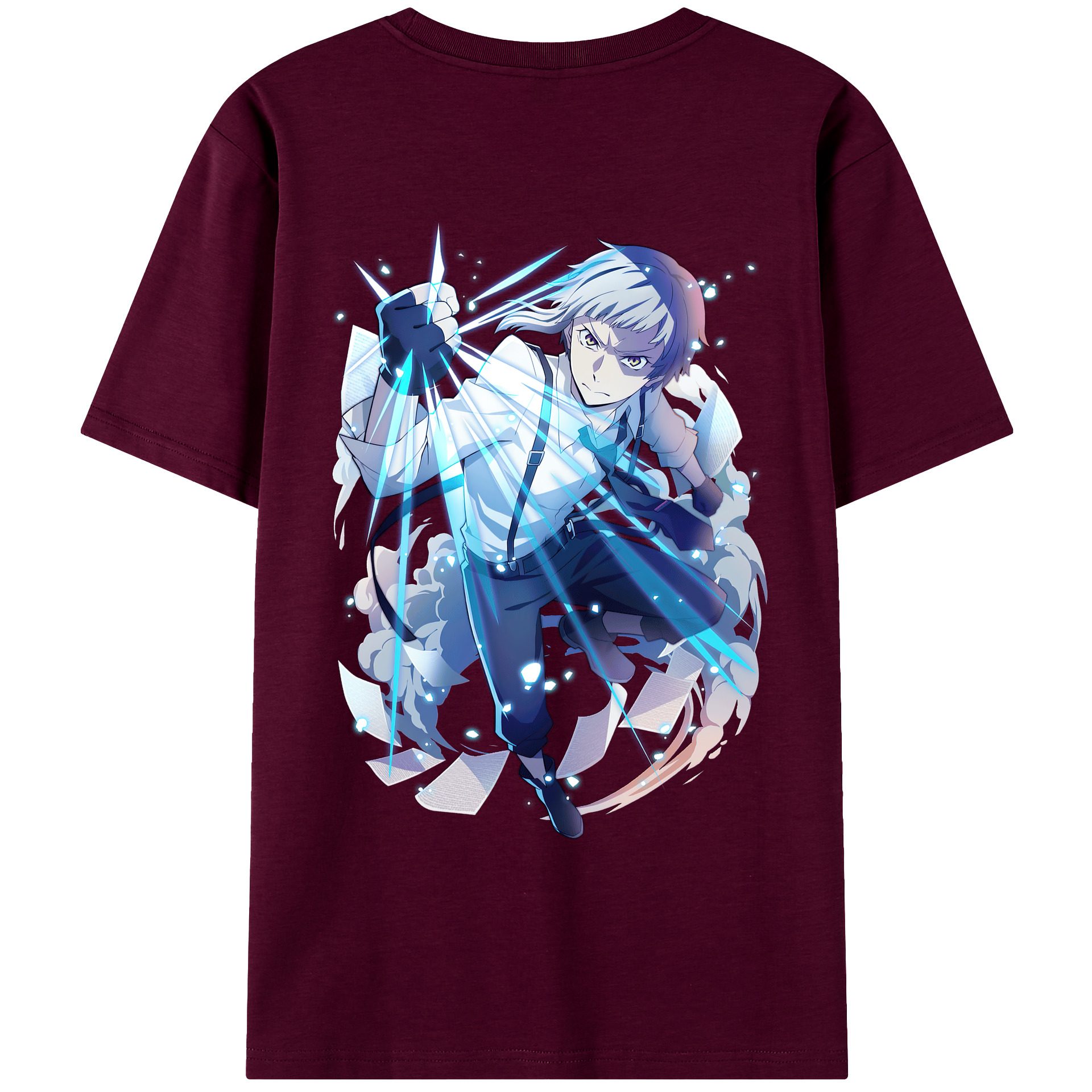 （画像用） 文豪ストレイドッグス Bungo Stray Dogs レディース半袖Tシャツ(バックプリント)